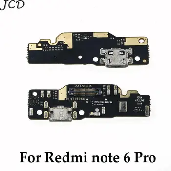 JCD Pentru Xiaomi Redmi Notă 4X 5A 5 Plus 6 S2 7 notă 5A 7 5 6 Pro Microfon Modul+USB Port de Încărcare Bord Flex Conector de Cablu