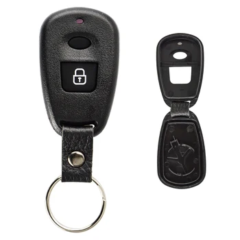 KEYECU Butonul 1/2 Buton de la Distanță Cheie Shell Pentru Hyundai Elantra, Sonata, Santa sistemului de acces fără cheie Fob Caz de Înlocuire Cu/Fara Baterie Locație 0