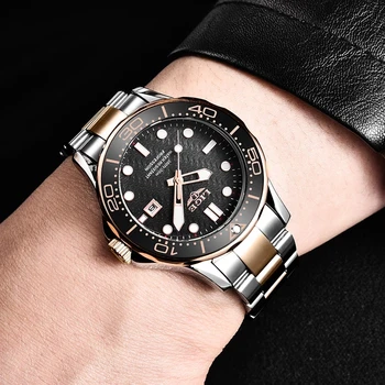 LIGE Top Brand de Moda de Lux Ceas Diver Bărbați 30ATM Impermeabil Data Ceas Ceasuri Sport Barbati Cuarț Ceas de mână Relogio Masculino