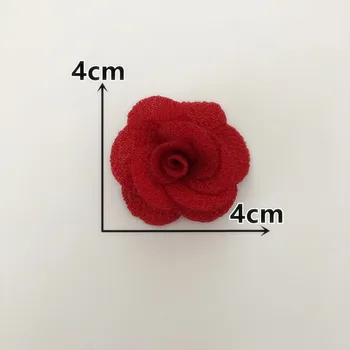Mai multe culori Perla de cânepă 3D flori artificiale de Crăciun acasă decorare DIY Perete Floare Album Cutie de Cadou Accesorii
