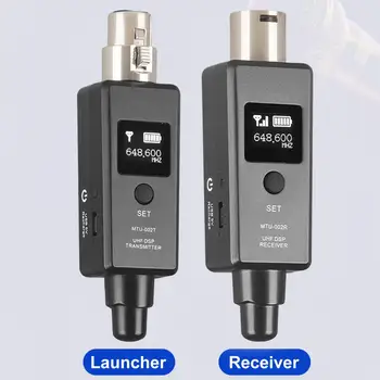 Microfon Wireless Adaptor USB de Încărcare U3 Microfon fără Fir de Sistem Transmițător Receptor pentru Mixer Audio 1