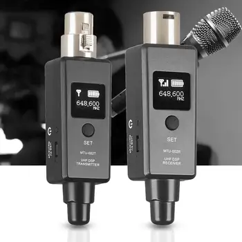 Microfon Wireless Adaptor USB de Încărcare U3 Microfon fără Fir de Sistem Transmițător Receptor pentru Mixer Audio 2