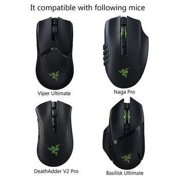 Mouse de Gaming Încărcător Wireless QI Înlocuirea Mouse Wireless Reîncărcabilă Pentru Razer DeathAdder V2 Pro, Naga Pro,Viper Final