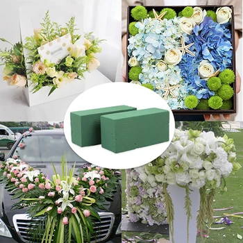 Mătase de Flori False Spuma Cărămidă Suport pentru Flori Pentru Decor Nunta aranjamente florale Design Meserii DIY Decorare Nunta de zi cu zi