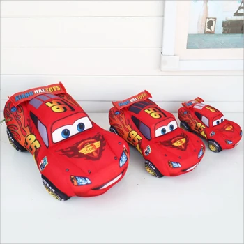 Noi 17cm Disney Poveste de Curse Lightning McQueen Masina Jucărie de Pluș Drăguț Jucărie Mașină de Ziua Jucării de Pluș Cadou de Păpuși Pentru Copii 0