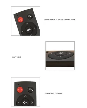 Noul Universal 2.4 G Wireless Telecomanda Air Mouse-ul Pentru Android TV Box PC Controler cu Receptor USB Nu Giroscop pentru Windows