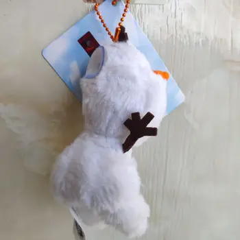 Olaf om de zăpadă bulgăre de zăpadă clip breloc jucarii de plus copii de animale împăiate 10CM