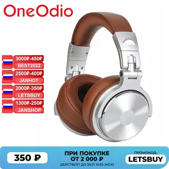 Oneodio Studio DJ Căști Cu Microfon Stereo cu Bas Profund Peste Ureche Căști Cu 3.5/6.3 mm Jack pentru Monitorizarea Înregistrare 0