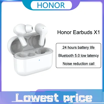 Original Huawei Honor Căști fără Fir Bluetooth căști Auriculare X1 TWS Cască 5.0 Dual-microfon de Anulare a Zgomotului pentru Apeluri
