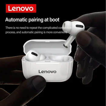 Original Lenovo LP1s TWS Căști fără Fir Bluetooth 5.0 Dual Stereo de Reducere a Zgomotului Bass LP1 Noua Versiune Imbunatatita Atinge Pavilioane