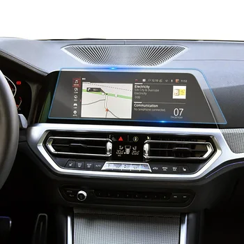 Pentru BMW Seria 3 F30 F31 F34 F35 G20 G21 2013-2021 Mașină de Navigare GPS LCD Ecran de Sticla Folie Protectoare Anti Scratch 4