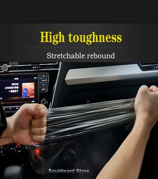 Pentru Mercedes Benz GLC W253 260 300 2020-2021 Auto Interior consola centrala Transparent TPU film Protector Anti-scratc Accesorii