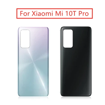 Pentru Xiaomi Mi 10t Pro Baterie Capac Spate din Spate, Ușa Laterală a Carcasei Cheie Pentru Mi 10t Pro Inlocuire Reparare piese de Schimb