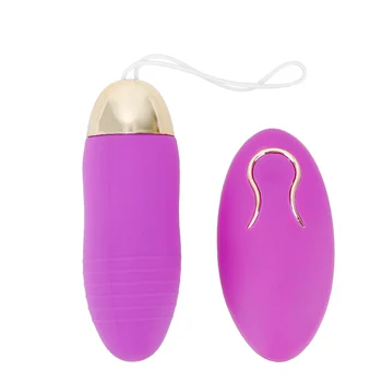 Puternic Glont Vibrator Stimulator Clitoris Vibratoare Ou de Control de la Distanță De 10 de Viteză G-Spot Masaj Jucarii Sexuale pentru Femei