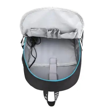 SCP Secure Conține Proteja Rucsac Pentru Adolescent Băieți Umăr de Călătorie Sac de Școală USB Moda adolescenti Casual geanta de Laptop