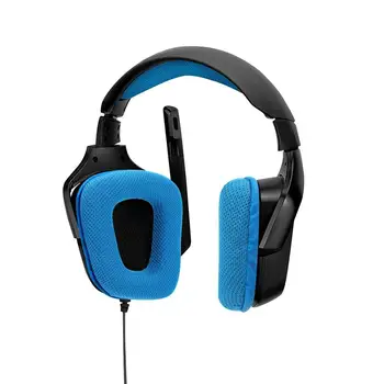 SOLUSTRE 1 Set de Înlocuire pentru Căști Pernițe de Urechi Tampoane de Susținere Pernă Pad Compatibil pentru Logitech G930 G430