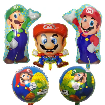 Super Mario Mario tema fată băiat ziua de nastere consumabile partid decor banner banner tacamuri balon copii cadou de ziua de nastere