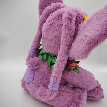 Transport gratuit 30cm Lilo Și Stitch Jucării de Pluș Purta Flori Înger Animal de Pluș Moale Fata de Papusa Pentru Copii, Cadou de Ziua de nastere 0