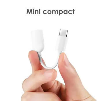 USB de Tip C pentru Căști de 3,5 mm Jack AUX Audio Cablu Adaptor pentru Xiaomi Samsung pentru Nokia Huawei Tip C Telefoane Inteligente