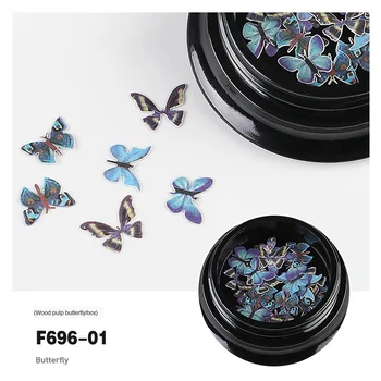 Unghii Accesorii Fluture 3D Decoratiuni de Arta Unghiilor autocolante Cutie de Bijuterii Decor Pentru Unghii Bijuterii, Instrumente de Manichiură Unghiilor Consumabile