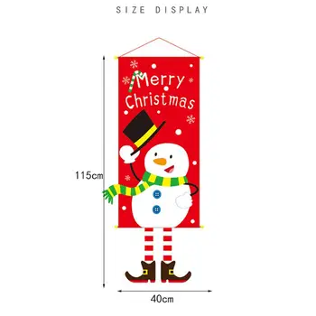 Ușa de crăciun Agățat Steagul Crăciun Fericit Decor pentru Acasă 2021 Ornamente de Crăciun Crăciun Crăciun Crăciun Cadouri de Anul Nou 2022