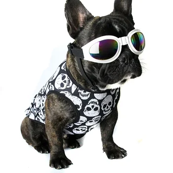 Vara Câine de Companie de Haine pentru Câini de talie Mică Îmbrăcăminte Bulldog francez Vesta din Bumbac Accesorii Câine Chihuahua Cool Tricou Pug Tee