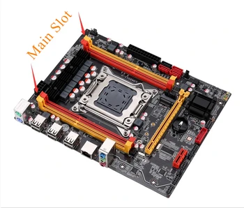 X79 Placa de baza Socket LGA 2011 X79 Cip de Memorie DDR3, SATA III, PCI-E NVME M. 2 ECC REG Pentru informații despre lga2011 I7, Xeon E5 CPU