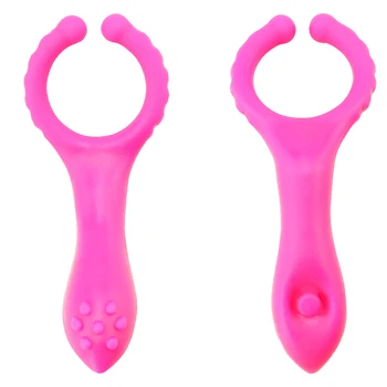 Y Forma Penisului Clip Masaj G-Spot Rabbit Vibrator Vibrator Vibration Clitoris Vagin Stimulator Adult Jucărie Sexuală pentru Femei Barbati Cuplu