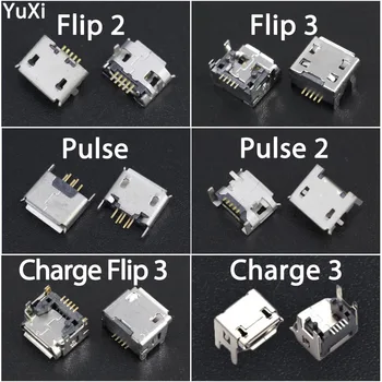 YuXi 2 buc Port Micro USB pentru Încărcare Înlocuire Pentru JBL Charge 3 Flip 3 Flip2 Puls 2 Difuzor Bluetooth USB dock conector Jack