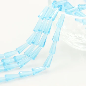 ZHUBI en-Gros Chineză Ieftine ștrasuri din Mărgele 3*6/4*8/6*12/8*16mm Sticla de Cristal Margele Spacer Pentru a Face Bijuterii DIY Femei Accesorii